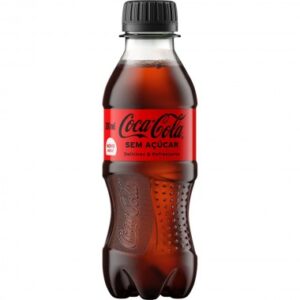 REFRIGERANTE COCA COLA ZERO MINI PT 200M