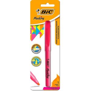 MARCA TEXTO BIC ROSA UN