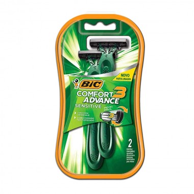 APARELHO BIC COMFORT 3 ADVANCE SENS 2UN