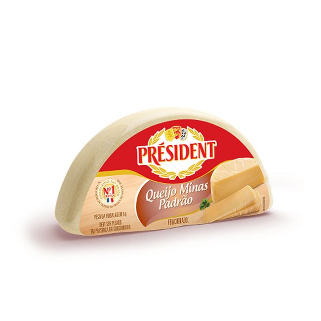 QUEIJO PRESIDENT MINAS KG