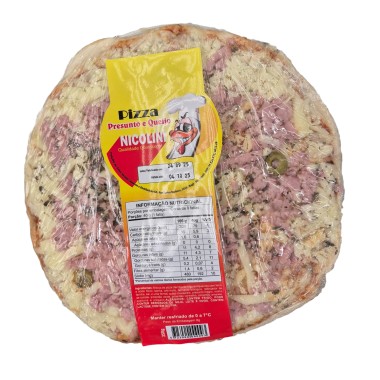PIZZA NICOLINI PRES/QUEIJO 350GR UN