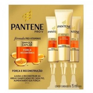 AMPOLA PANTENE 15ML C3 FORCA RECONS UN