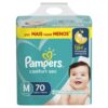 FRALDA PAMPERS CONFORT SEC BAG P 72UN