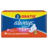 ABSORV ALWAYS BASICO SUAVE C ABAS16UN