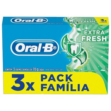 CREME DENTAL ORAL B EXTRAFRESH  C3 70GR
