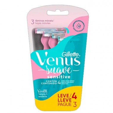 APARELHO GILLETTE VENUS SUAVE SENS L4P3