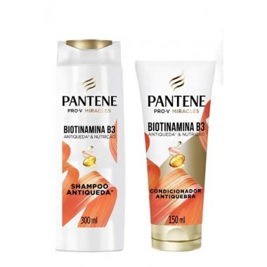 CONJ PANTENE SH COND BIOTINAMINA 450ML
