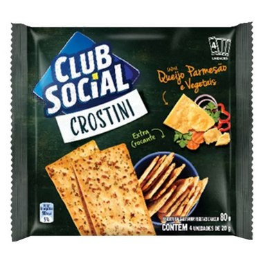 BISCOITO CLUB SOCIAL CROSTINI PARM 80G