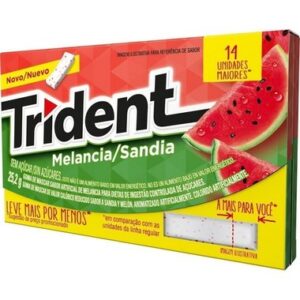 CHICLE TRIDENT MELANCIA 25,2GR
