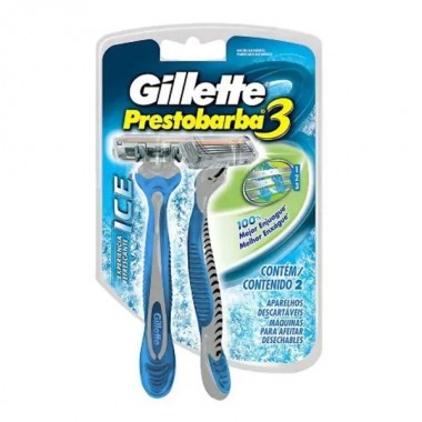 APARELHO GILLETTE PREST ICE 3L 2UN