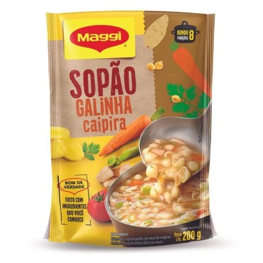 SOPAO MAGGI GALINHA CAIPIRA 200GR