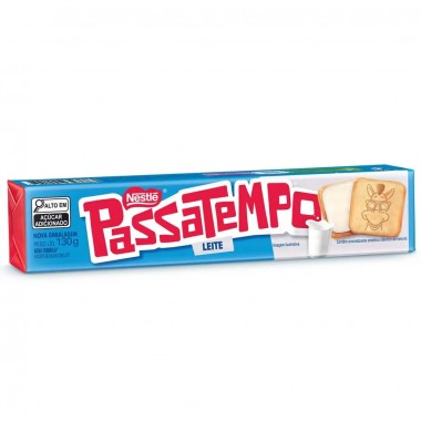 BISCOITO PASSATEMPO LEITE 130GR