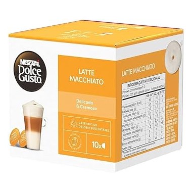 CAFE DOLCE GUSTO CAP LAT MAC 10UN 112G
