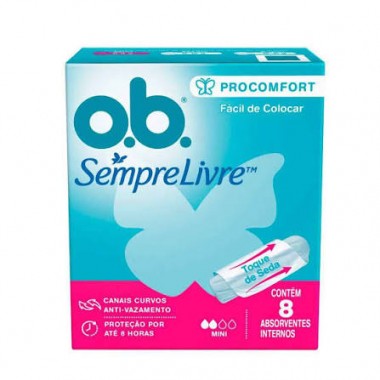 ABSORVENTE PROCOMFORT OB INT MINIC8UN