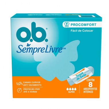 ABSORVENTE PROCOMFORT OB INT MD C8UN
