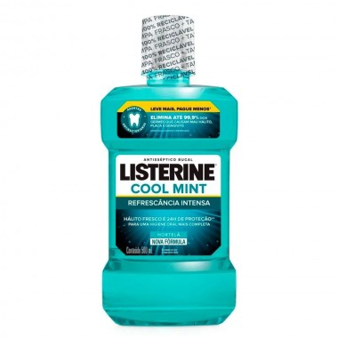 ANTI SEPT BUCAL LISTERINE MINT L P 500ML