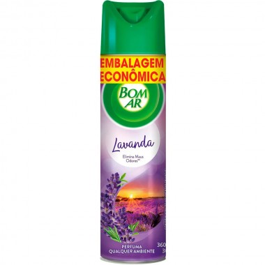 PURIFICADOR AR BOM AR LAVANDA ECO360ML