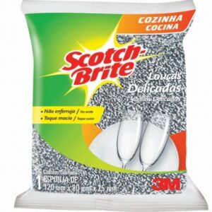 ESPONJA SCOTCH BRITE PRATEADA UN