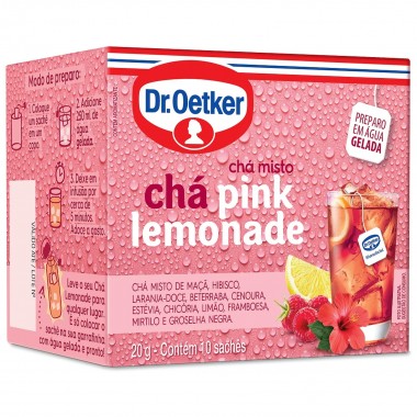 CHA DR OETKER PINK LEMONADE 20GR