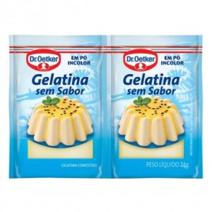 GELATINA DR OETKER S/SABOR INCOLOR 24GR