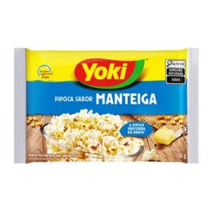 PIPOCA MICRO YOKI MANTEIGA INT 90GR