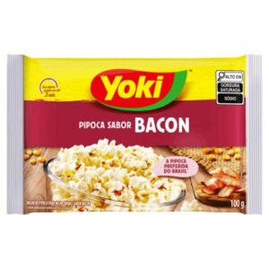 PIPOCA MICRO YOKI BACON 100GR