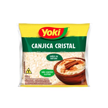 CANJICA YOKI CRISTAL BRANCA 400GR