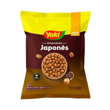 AMENDOIM YOKI SALGADO JAPONES 120GR