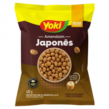 AMENDOIM JAPONES YOKI 420GR