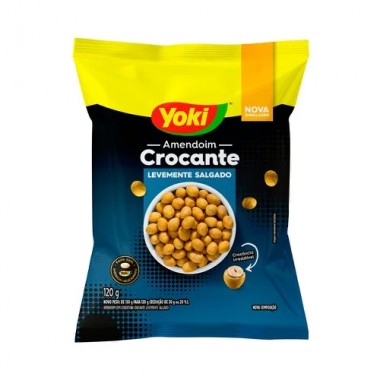 AMENDOIM YOKI CROCANTE LEV SALGADO 120GR