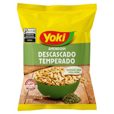 AMENDOIM YOKI TEMPERADO 110GR