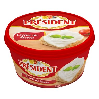 CREME DE RICOTA PRESIDENT 200GR