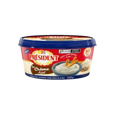 REQUEIJAO PRESIDENT QUEIJO BLUE 200GR