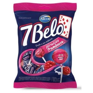 PIRULITO ARCOR 7 BELO FRAMBOESA 120GR