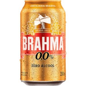 CERVEJA BRAHMA ZERO ALCOOL 350ML