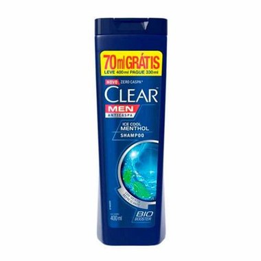 SHAMPOO CLEAR ICE COOL PROMO 400ML