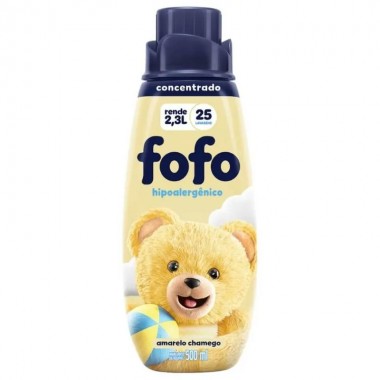 AMACIANTE FOFO CONC AMARELO 500ML
