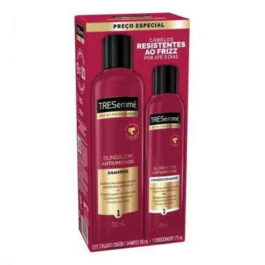 CONJ TRESEMME SH COND BLINDAGEM 525ML