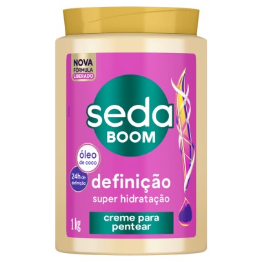 CREME PENTEAR SEDA BOOM DEFINICAO 1KG
