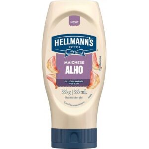 MAIONESE HELLMANNS ALHO SQZ 335GR