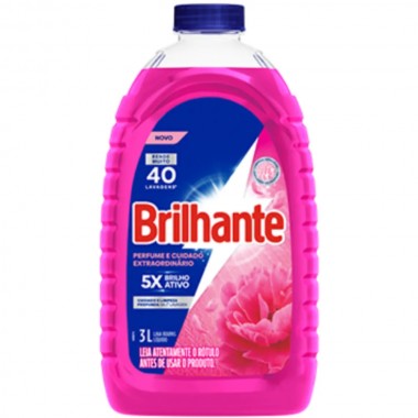 LAVA ROUPA LIQ BRILHANTE PERF CUID 3L