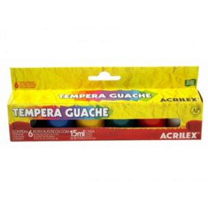 TINTA TEMPERA GUACHE ACRILEX 15ML C6UN