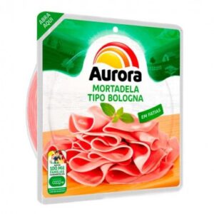 MORTADELA AURORA TIPO BOLOGNA FAT 180GR