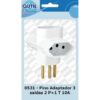 PINO ADAPTADOR 2 POLS 10A