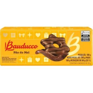 BISCOITO BAUDUCCO PAO DE MEL 180GR