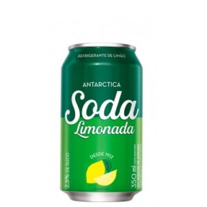 REFRIGERANTE ANTARCTICA SODA LIMON350ML