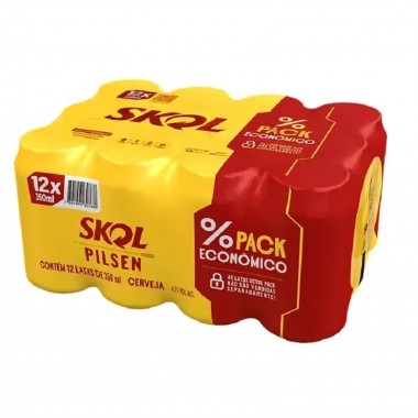 CERVEJA SKOL LATAO MP 473ML PACK C12