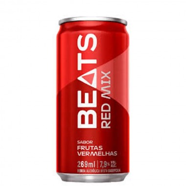 BEBIDA MISTA SKOL BEATS RED MIX LT 269ML