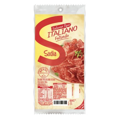 SALAME SADIA ITALIANO FAT 100G