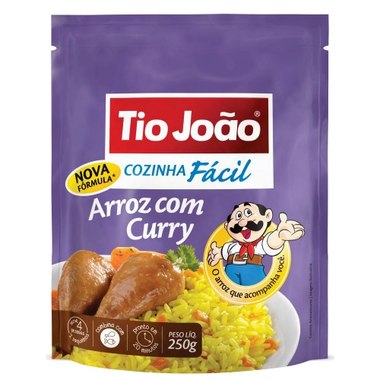 ARROZ TIO JOAO CURRY 250GR